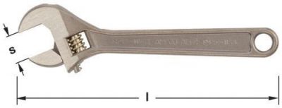W-71 - Wrench Adjustable 8'' OAL AMPCO