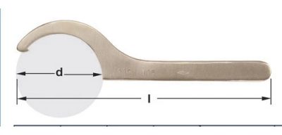 7406 - Wrench Spanner Fixed 30-32mm AMPCO