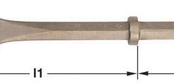 C-38 - Chisel Hand Oval 1'', 10'' OAL AMPCO