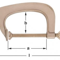 8480 - Clamp Grounding 4-1/2x3'' Open AMPCO