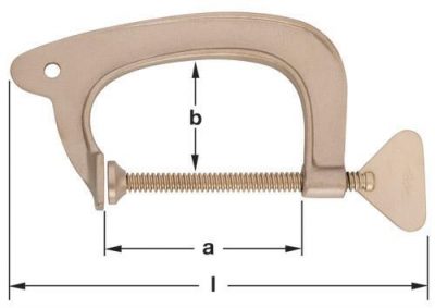 8480 - Clamp Grounding 4-1/2x3'' Open AMPCO