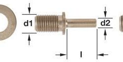 DA-10 - Drive Arbor for Wheel Brushes AMPCO