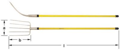 F-5FG - Fork Garden 7x40'' OAL AMPCO
