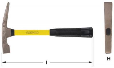 H-10FG - Hammer Bricklayers' 1.5Lb 14''L AMPCO