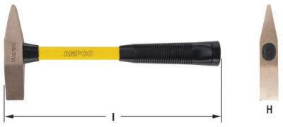 H-62FG - Hammer Scaling 3Lb 15'' OAL AMPCO