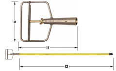 M-1286 - Mop Holder 6-1/2'' W/out Handle AMPCO