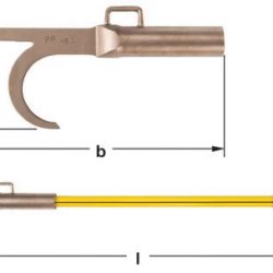 PP-48D - Pike Pole 48'' OAL With D-Grip AMPCO
