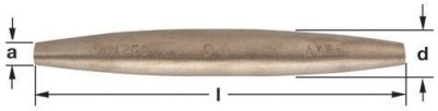 D-3 - Pin Barrel 7/16 Tips 15/16'' OD AMPCO