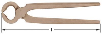 4-1242 - Pliers Cutting 9-7/8'' OAL AMPCO