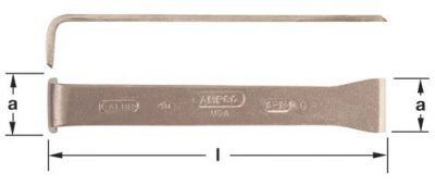 S-10AG - Scaper Deck 7/8'' Blade 7-7/8''L AMPCO
