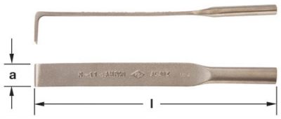 S-11G - Scraper Deck 1-1/2'' Blade 15''L AMPCO