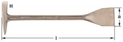S-5 - Scraper Pick & Scaler 3'' Blade AMPCO