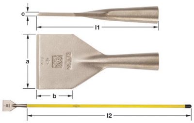 S-31 - Scraper 4x1-1/2'' Blade Only AMPCO