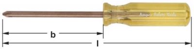 S-1099A - Screwdriver Phillips #1 AMPCO