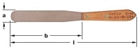 S-90 - Spatula 1x6'' Blade 10-1/4'' OAL AMPCO