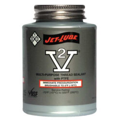 35502 - Jet-Lube V-2 1/2 pt Brushtop Can
