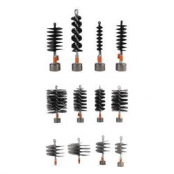 DWT118 - JET-LUBE 6'' Steel Assembly Wire-Hog Casing Brush