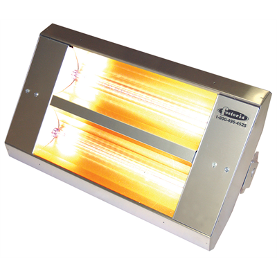 TPI TH & THSS Series Mul-T-Mount Electric Infrared Heater lights on TPI TH & THSS Series Mul-T-Mount Electric Infrared Heater lights on
