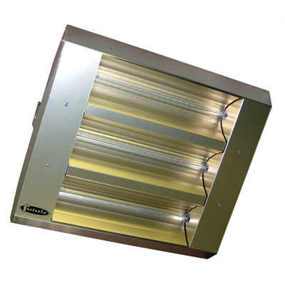 TPI TH & THSS Series Mul-T-Mount Electric Infrared Heater side view TPI TH & THSS Series Mul-T-Mount Electric Infrared Heater side view