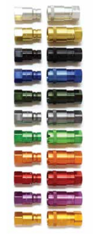 COLORIZED QUICK CONNECTS OilSafe Lubrication Management System