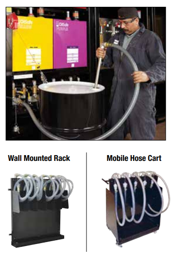SUCTION HOSE STORAGE OilSafe Lubrication Management System