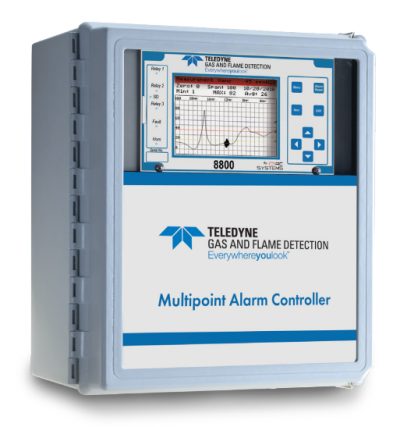 Teledyne 8800 Controller - Multichannel Gas And Flame Monitoring System
