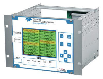 Teledyne 8864 Controller - Multichannel Gas And Flame Monitoring System