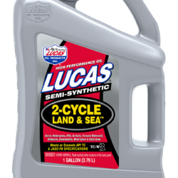 Lucas Oil Semi-Synthetic TC-W3 2-Cycle Land & Sea Oil