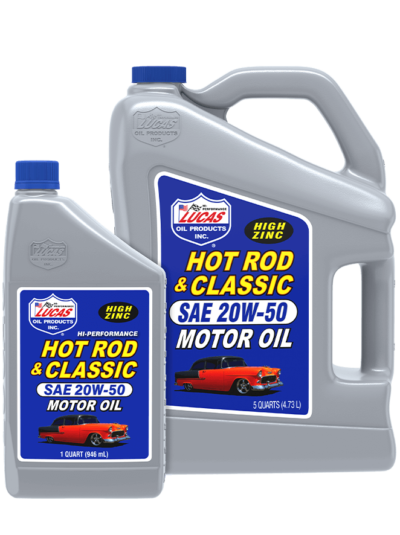 Lucas Hot Rod and Classic Car SAE 20W-50 Motor Oil