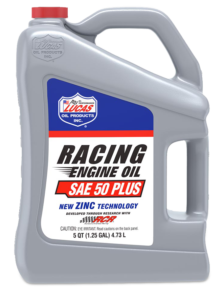 plus racing oil hero Lucas Oil