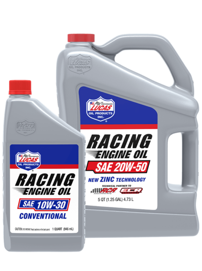 Lucas Oil High Performance Racing Only Motor Oil