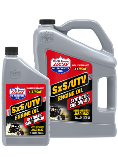 Lucas Oil Synthetic 4-Stroke SxS Engine Oil
