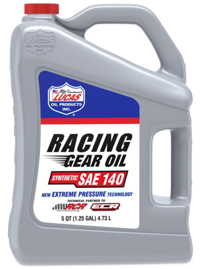 Lucas Oil Synthetic SAE 140 Racing Gear Oil