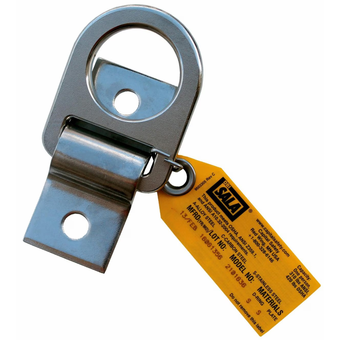 2101636 – 3M DBI SALA D ring Anchorage Plate 1 3M 3M