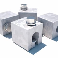 7241204 - 3M DBI-SALA Z Maxi Clamp Fastener Kit For Roof Top Anchor, Fits Bulb Standing Seam, 4 ea/Pack