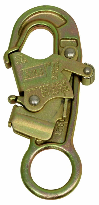 9502116 - 3M Double Locking Snap Hook 3600 lb Gate, 0.75 in Throat