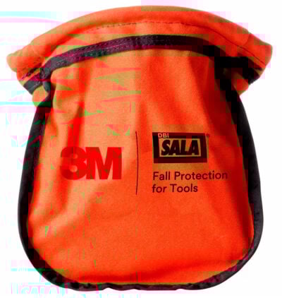 1500121 - 3M DBI-SALA Parts Pouch, Canvas Orange, Small, 1 EA