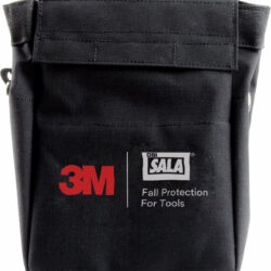 1500124 - 3M Tool Pouch with D-ring, Canvas, Black, 7.5 in x 11 in
