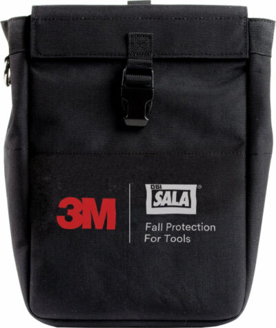 1500127 - 3M Tool Pouch with D-ring, Canvas, Black, 8.75 in x 13 in