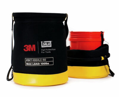 1500135 - 3M Spill Control 5-Gallon Safe Bucket with Hook and Loop Closure, 100 lb Capacity, Canvas