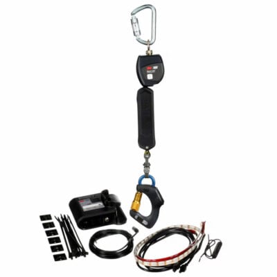 3100268 - 3M DBI-SALA Nano-Lok Connected Order Picker Self-Retracting Lifeline Kit, Electronic Box, Mounting Kit, 6 ft