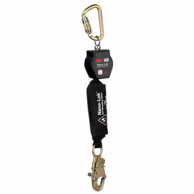 3100562 - 3M DBI-SALA Nano-Lok Hot Work Self-Retracting Lifeline with Anchor Hook, Kevlar Fiber Web, 6 ft