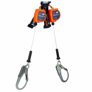 3500284 3M DBI SALA Nano Lok edge Twin Leg Personal Self Retracting Lifeline Galvanized Cable 7 ft Self Retracting Devices