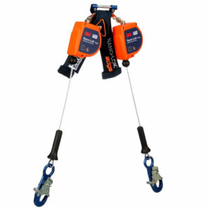 3500285 3M DBI SALA Nano Lok edge Twin Leg Personal Self Retracting Lifeline Galvanized Cable 8 ft Self Retracting Devices