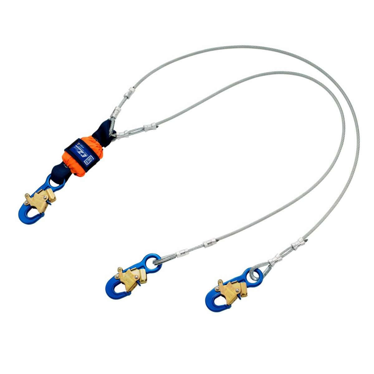 3M DBI SALA EZ Stop Leading Edge 100 Tie Off Cable Shock Absorbing Lanyard Orange 3M 3M