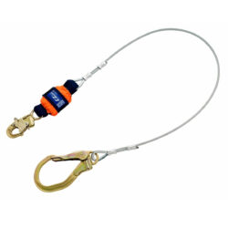 1246261 - 3M DBI-SALA EZ-Stop Leading Edge Cable Shock-Absorbing Lanyard, Orange, 6 ft