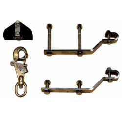 3302981 - 3M DBI-SALA Rollgliss Sloped Low Speed Automatic Descender Hardware Kit, Stainless Steel Hook