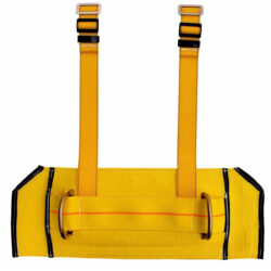 1000570 - 3M DBI-SALA Derrick Positioning Belt with Pass-Thru Suspension Strap Harness Connector, Yellow, Universal