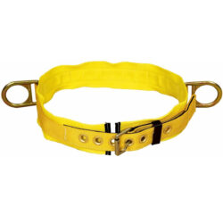 1000026 - 3M DBI-SALA Tongue BucklePositioning Belt with Hip Pad, Yellow, 2X