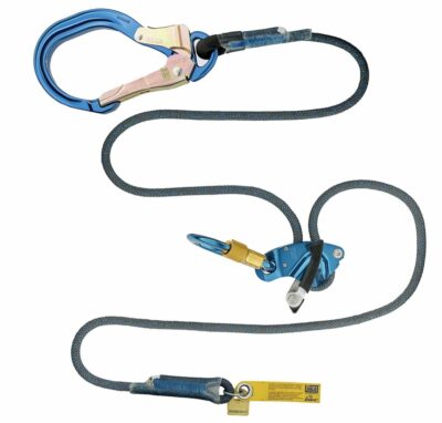 1234090 - 3M DBI-SALA Trigger X Adjustable Single Mode Rope Positioning Lanyard, 1/2 in Aramid Kernmantle, 6 ft